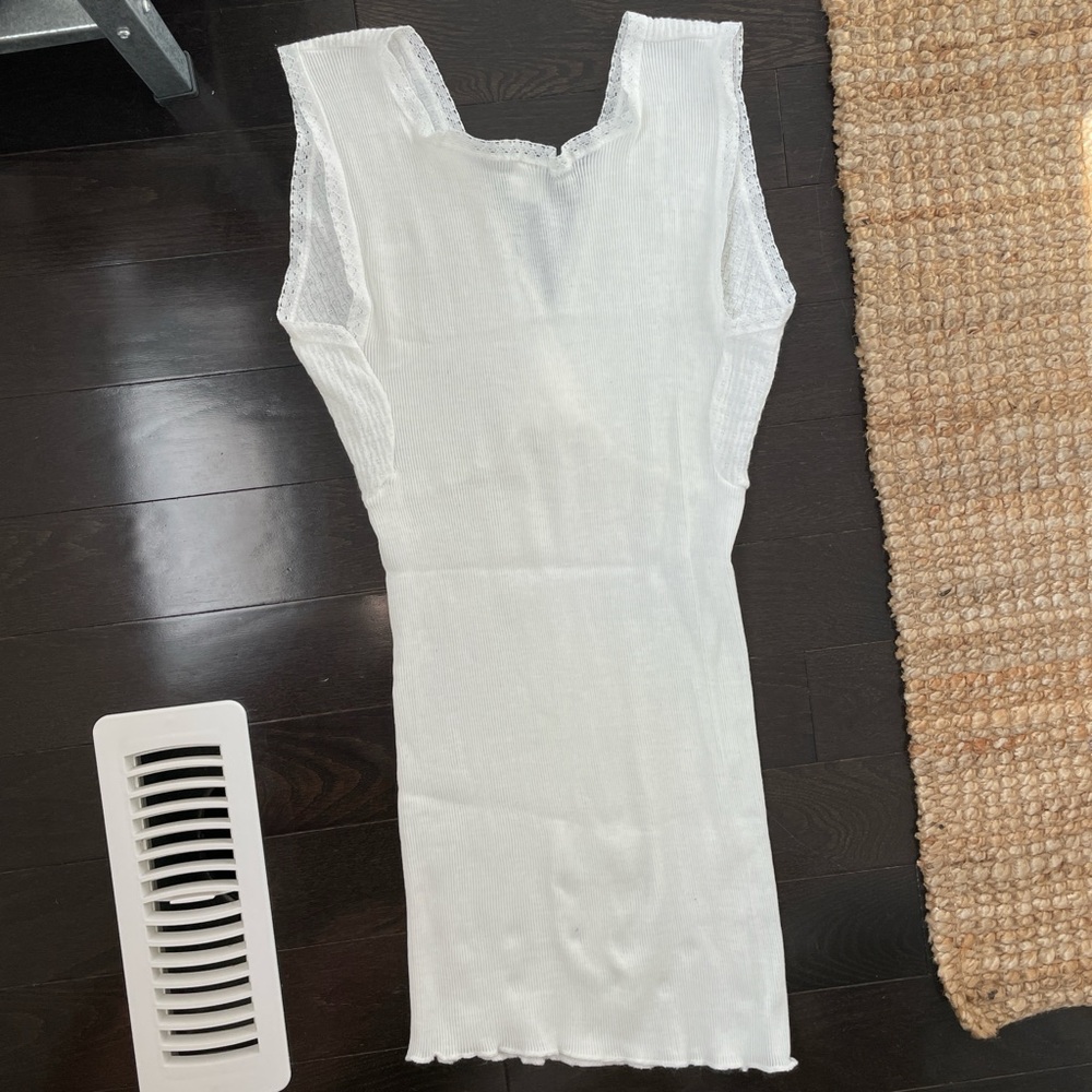 Pointelle Style Tank Top - Picture 3 of 5